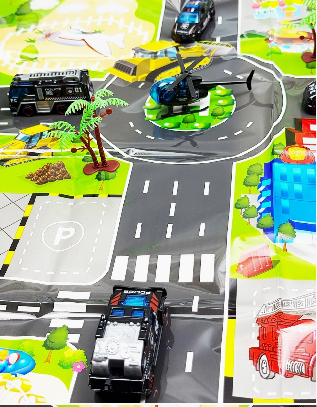 Kids Metal Alloy Police Cars Series Toys
