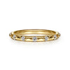 Stackable Ring 14K Yellow Gold Diamond 0.3ct by Gabriel