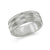 White Tungsten Men's Ring Size 8mm