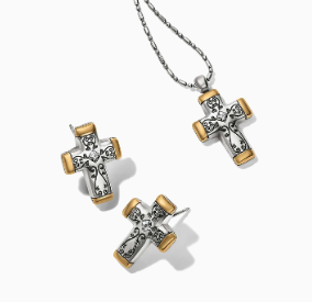 Venezia Cross Reversible Necklace
