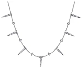 14k necklace &amp; diamond