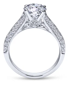 Diamond Semi-Mount Ring