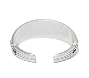 Ferrara Deco Hinged Bangle