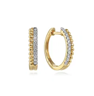 14k earrrings &amp; diamond