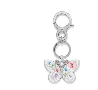 La Tulipe Butterfly Handbag Fob By Brighton