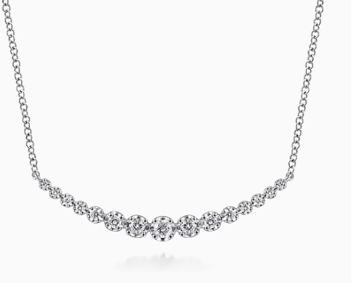 14k necklace &amp; diamond