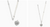 Contempo Heart Pearl Charm Necklace