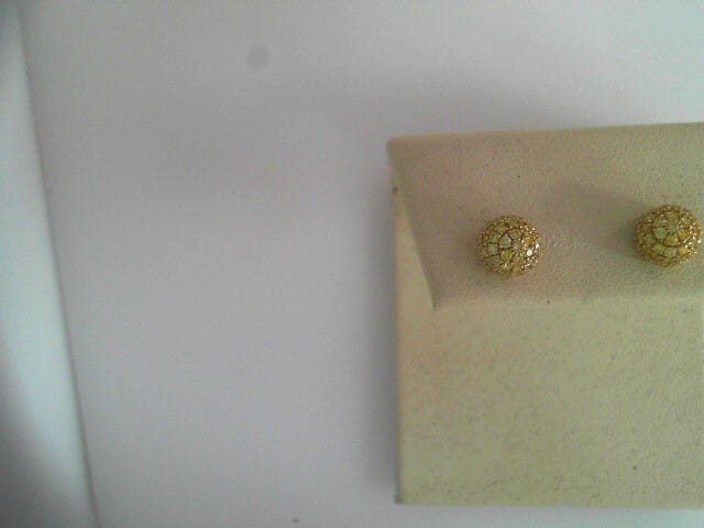 18k Gold & Diamond Earring