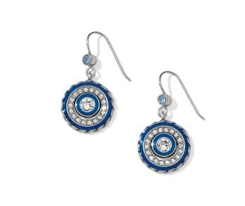 Halo Eclipse French Wire Earrings