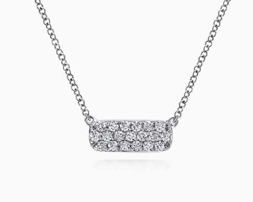 14k necklace &amp; diamond