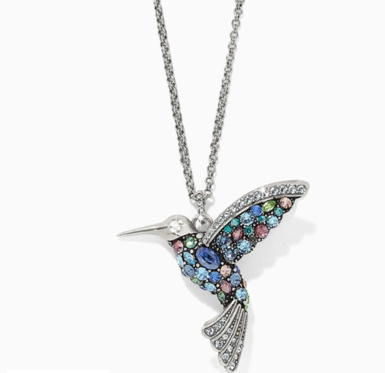 Trust Your Journey Hummingbird Necklace by Brighton