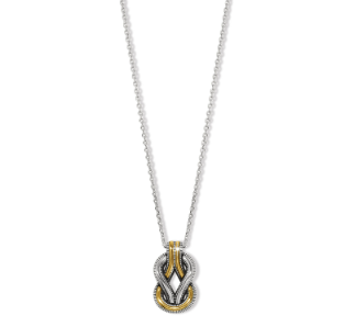 Interlok Harmony Two Tone Necklace