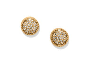 llumina Celeste Dome Post Earrings (Yellow)