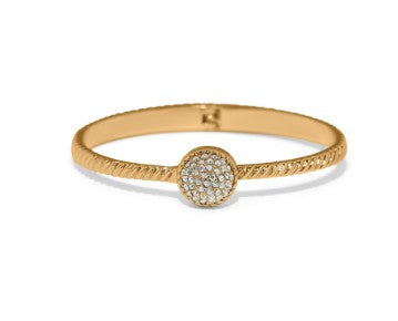 llumina Celeste Dome Hinged Bangle – Radiance With Every Move