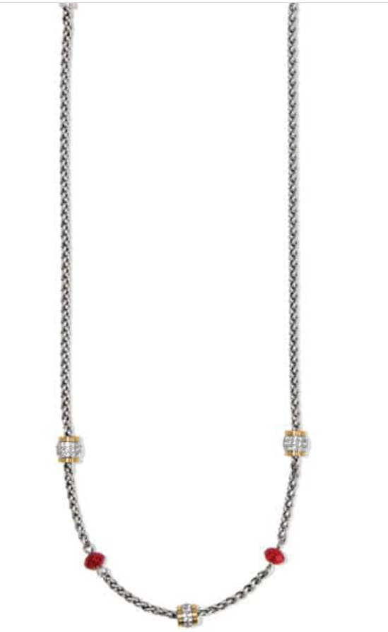 Meridian Red Short Necklace