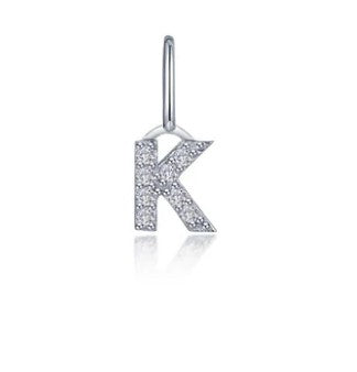 Letters A - Z Charm Pendants