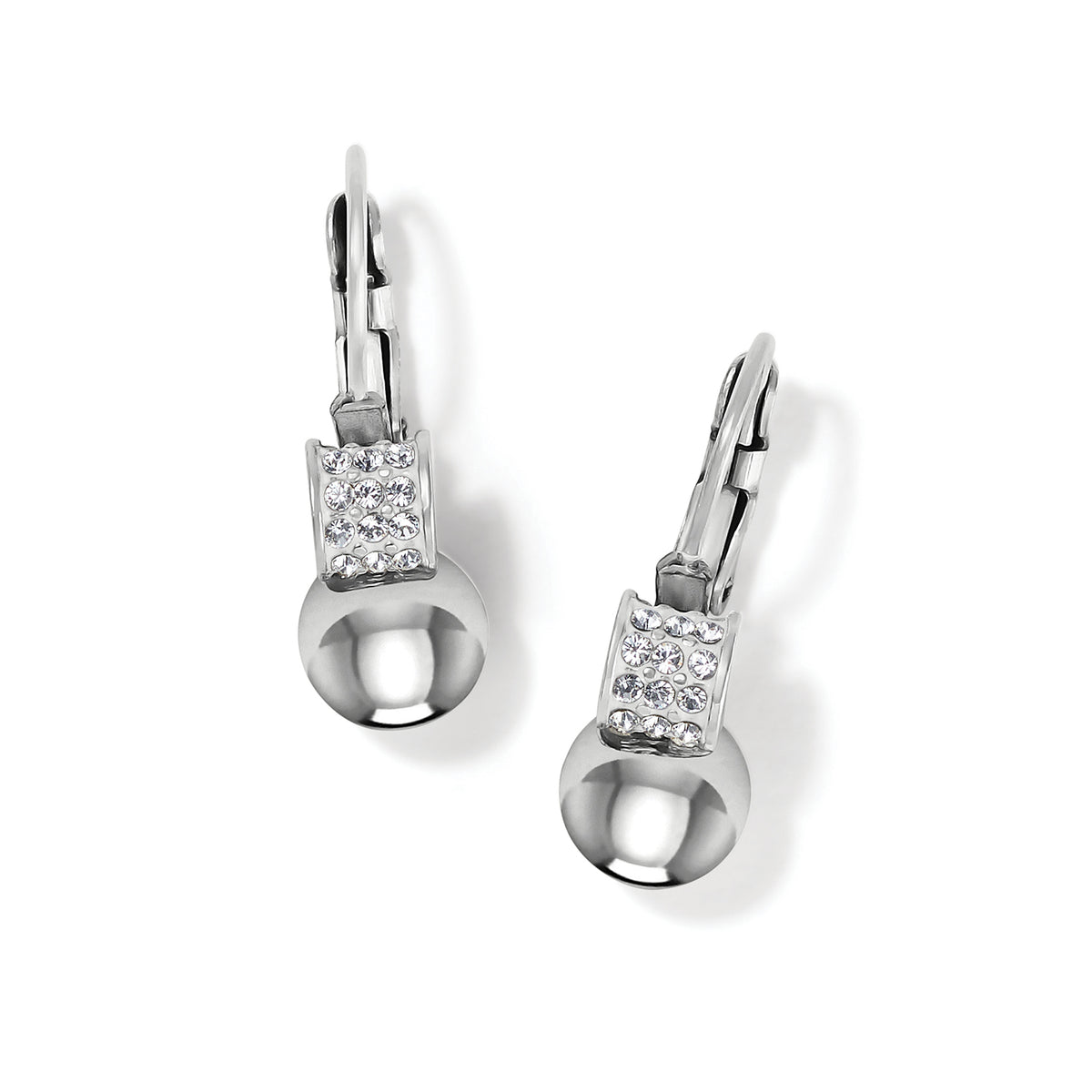 Meridian Petite Leverback Earrings by Brighton