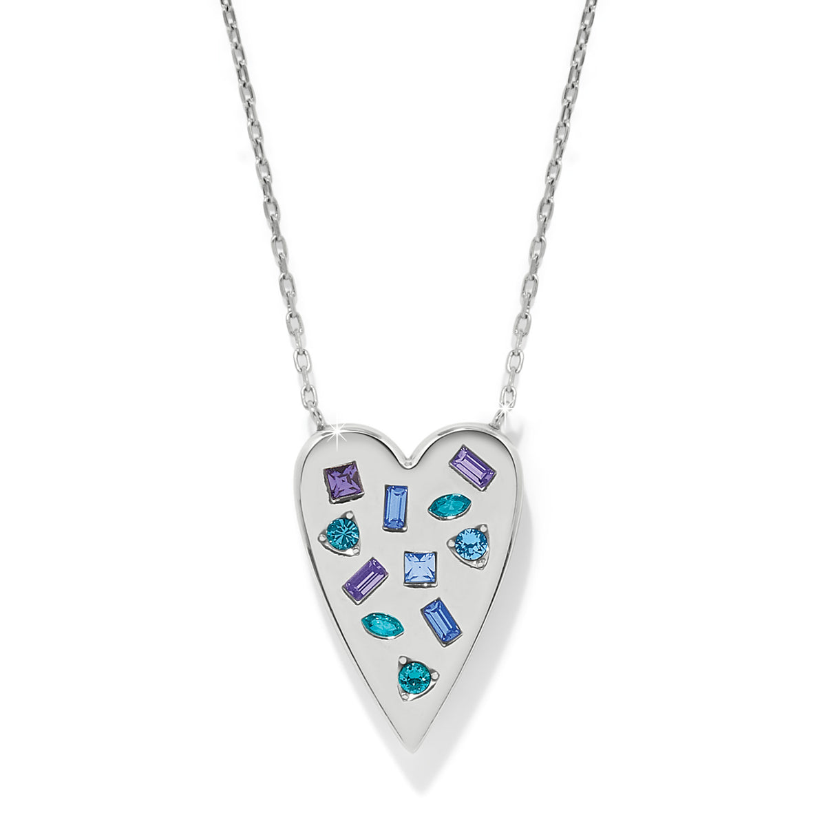 Love Message B Radiant Reversible Necklace