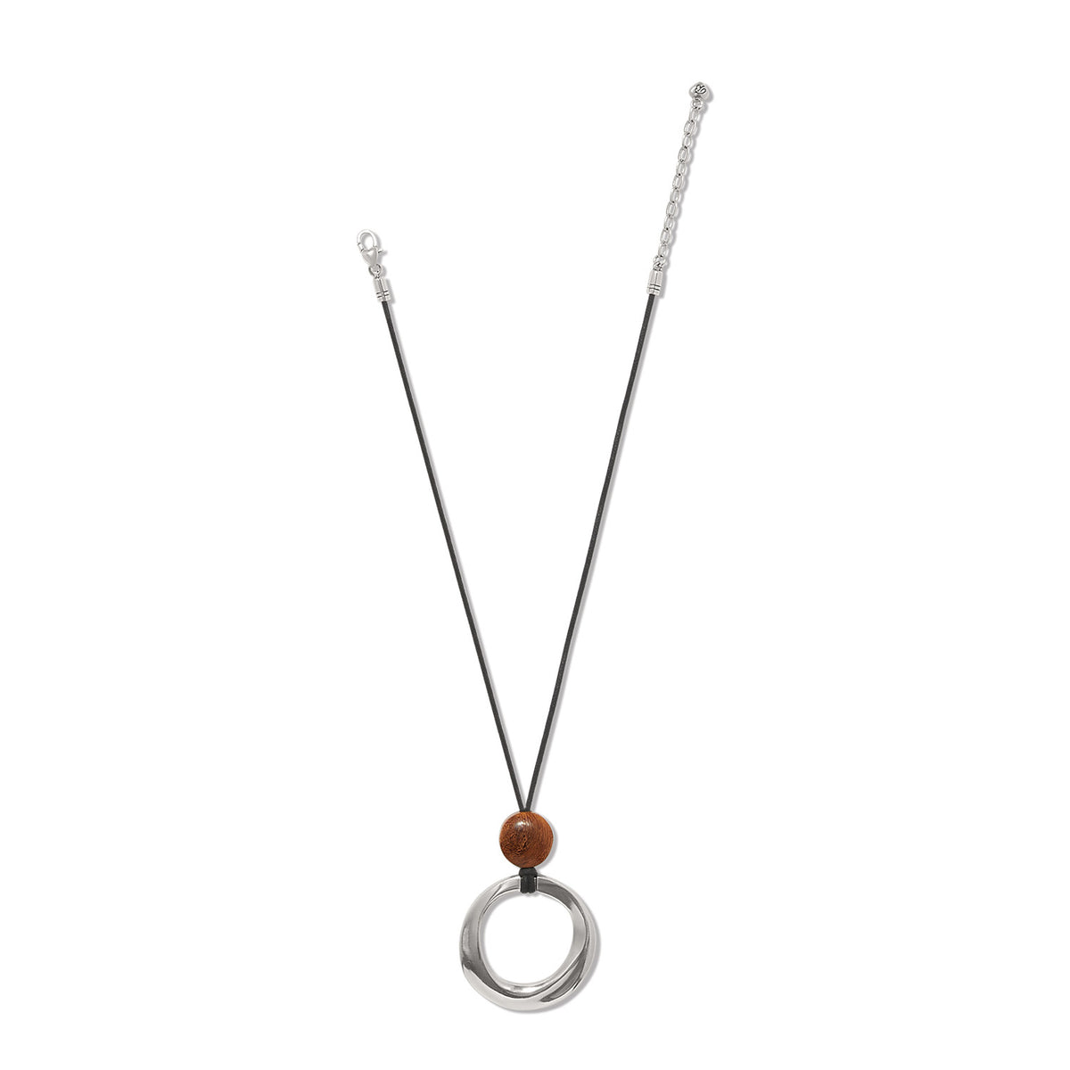 Cascade Rio Wood Ring Necklace by Brighton
