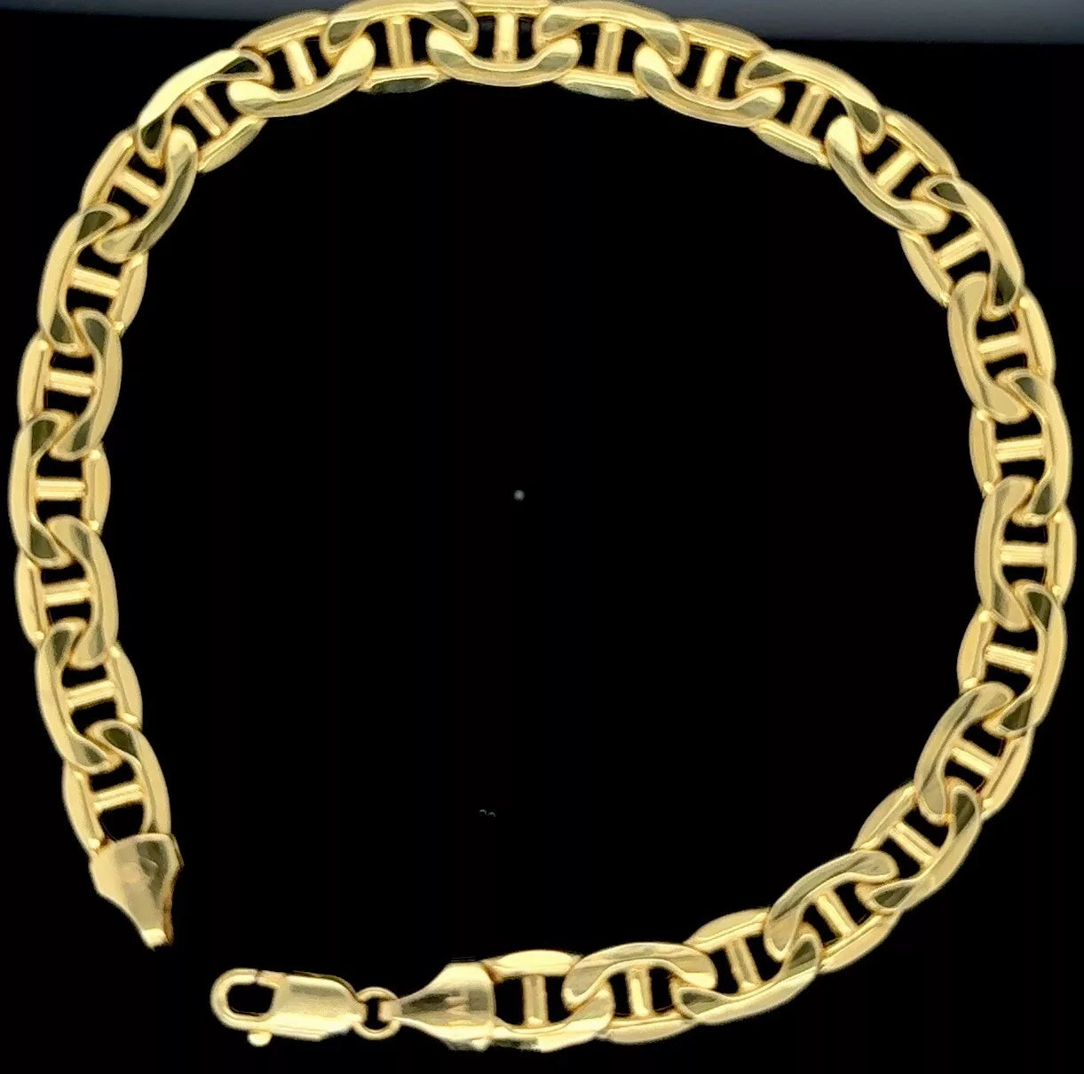 14k Yellow Gold Gucci Link Inch Bracelet Grams GREAT