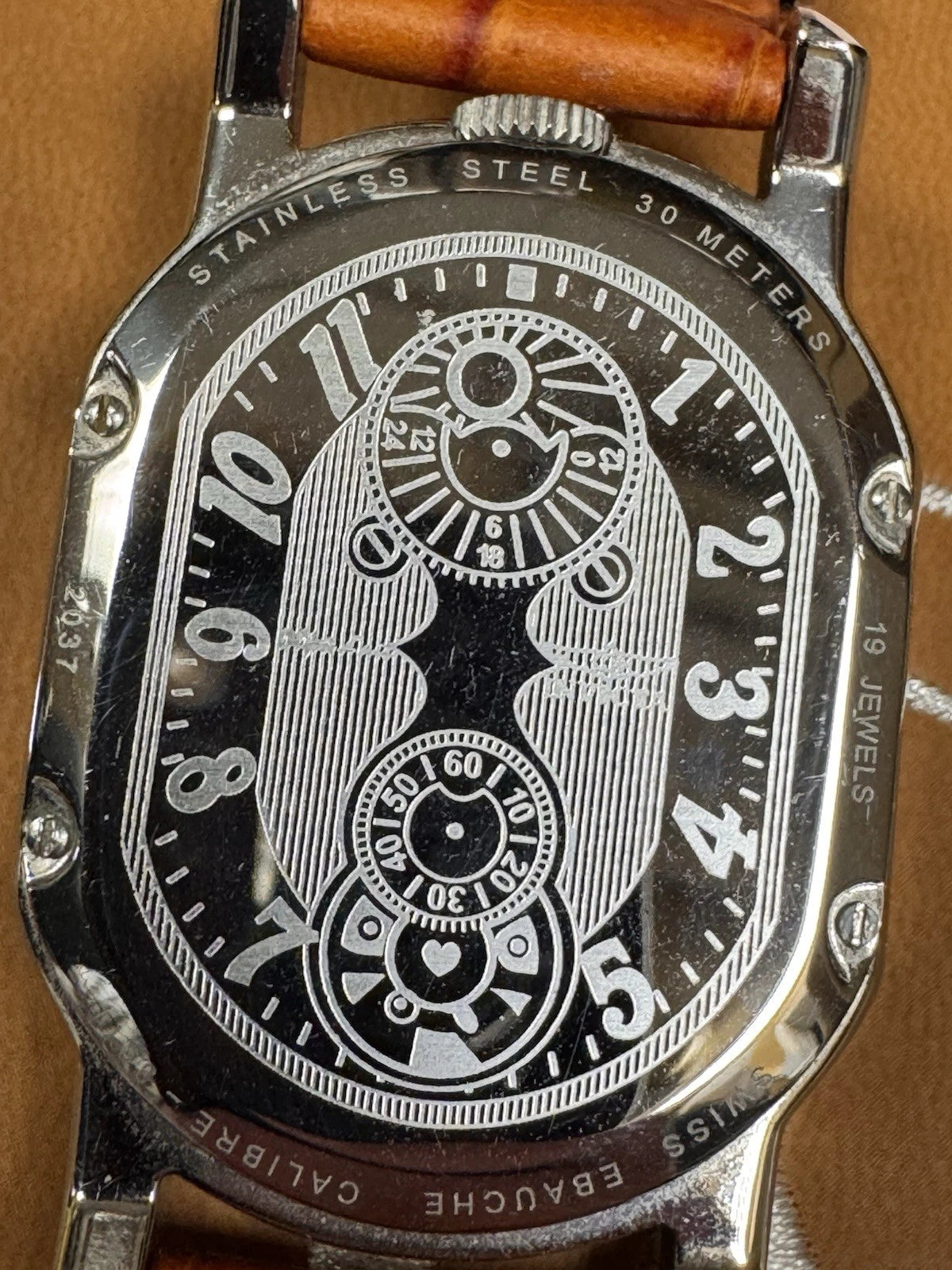 Mint Rare Vintage INVICTA 2037 Objet Automatic Watch