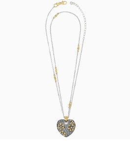 Garden Of Love Heart Convertible Necklace