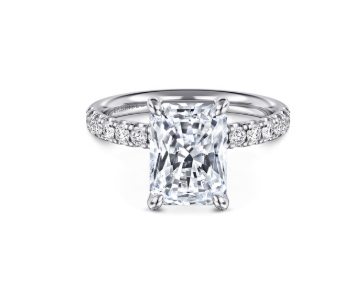 The Windslow 14kt white gold, 5.42 CTW by Gabriel & Co.