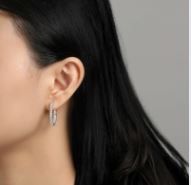 Lafonn 3-Row Huggie Hoop Earrings