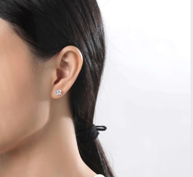 2.0 CTW Stud Earrings