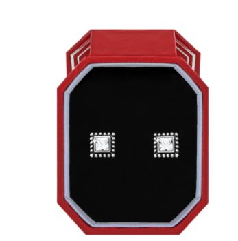 Sparkle Square Mini Post Earrings Box Set