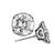 Brilliance 9MM Post Earrings