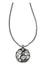 Collection: Halo  Color: Silver  Closure: Lobster Claw  Length: 32" - 34" Adjustable  Pendant Drop: 1"  Material: Swarovski crystal  Finish: Silver plated  Suggested Retail Price: $48.00