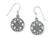 Interlok Medallion French Wire Earrings From the Interlok Collection