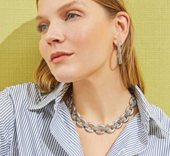 Interlok Woven Collar Necklace From the Interlok Collection - GREAT ...