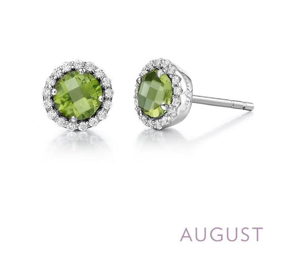 August Birthstone Earrings