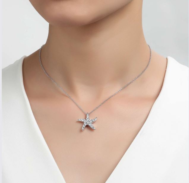 Whimsical Starfish Necklace
