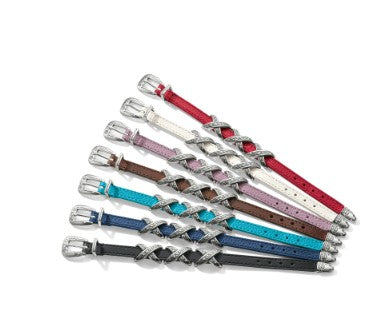 Kriss Kross Etched Bandit Bracelet- BLACK