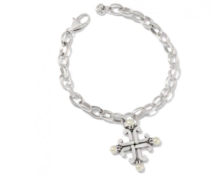 Taos Pearl Cross Bracelet