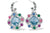 Elora Gems Palette Post Hoop Earrings NEW From the Elora Collection By Brighton