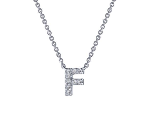 Letter f clearance pendant necklace