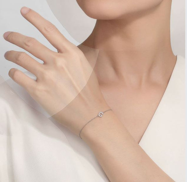 Letter G Bracelet - GREAT AMERICAN JEWELRY ONLINE