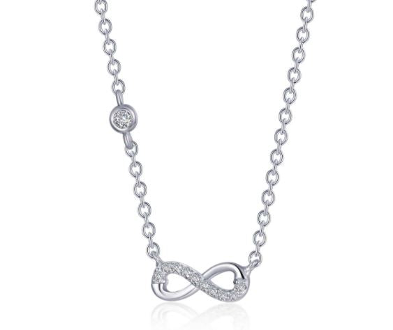 0.36 CTW Infinity Necklace SKU