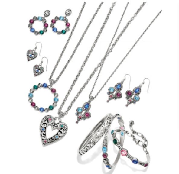 Elora Gems Cubist French Wire Earrings