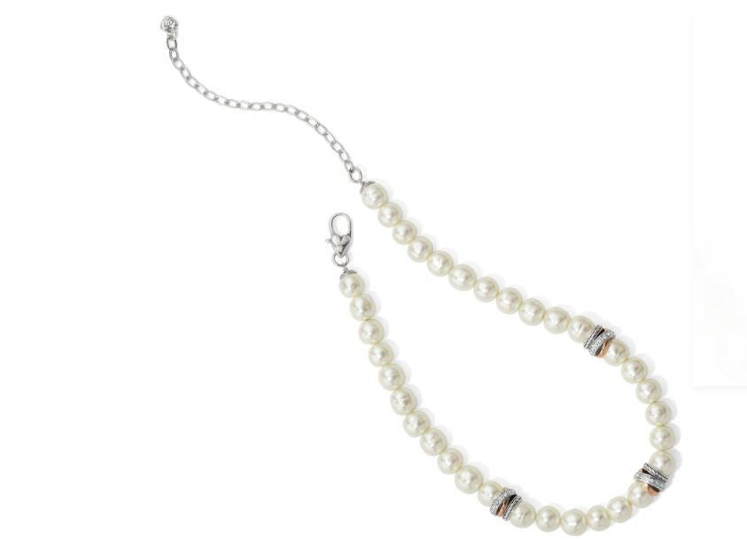 Neptune&#39;s Rings Pearl Short Necklace