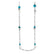 Pebble Turquoise And Pearl Convertible Y Necklace