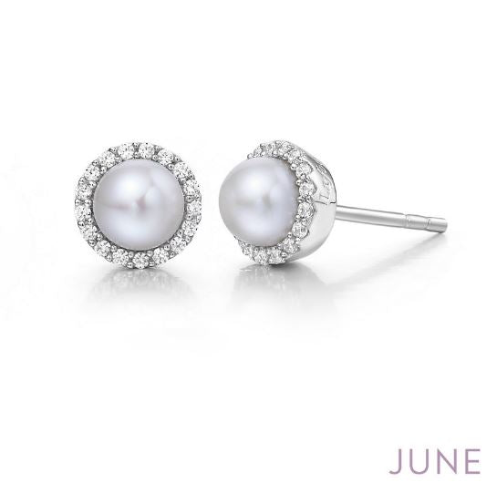 June Birthstone Earrings