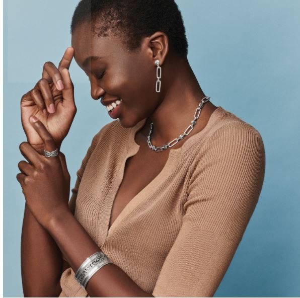 Mingle Links Post Drop Earrings