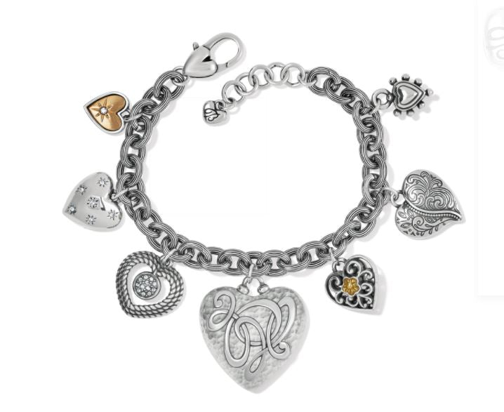 One Heart Endless Charm Bracelet