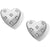 Stellar Heart Post Earrings