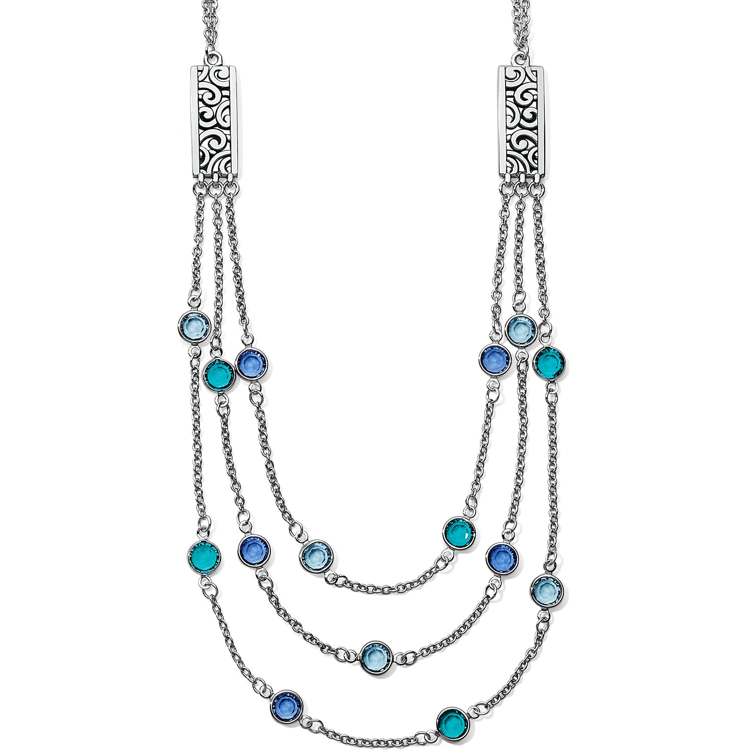 Elora Gems Multi Layer Necklace